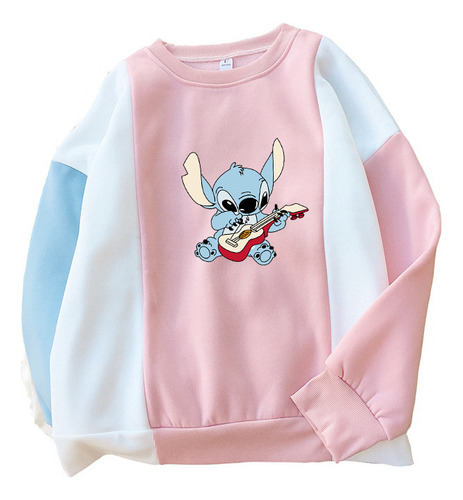 Playera Femenina Stitch, Blusa Estampada Lilo & Stitch