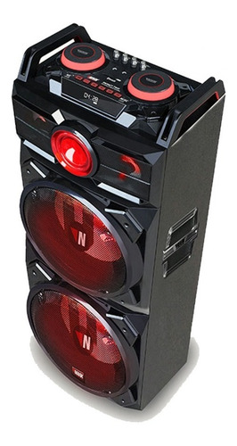 Bafle Potenciado Novik Impact Two 1500w Bt Karaoke