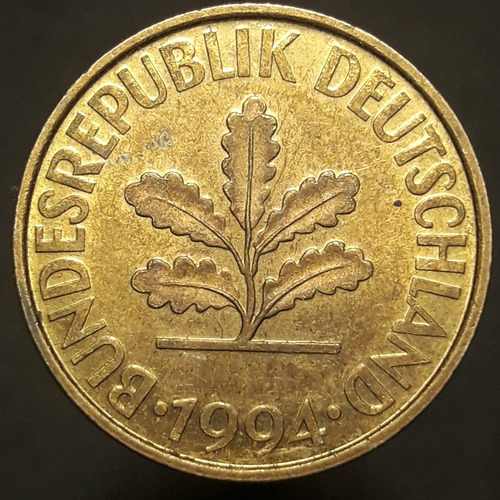 Moneda Alemania 10 Pfennig 1994 A