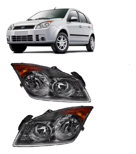 Juego Optica Ford Fiesta Max 2007 2008 2009 2010 Edge Plus