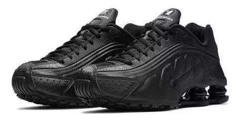 Nike Shox R4 Triple Black 10 Usa Original 28 Cm