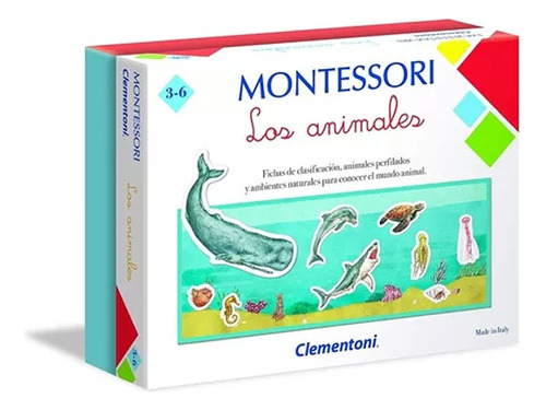 Montessori Clasifica Los Animales Clementoni