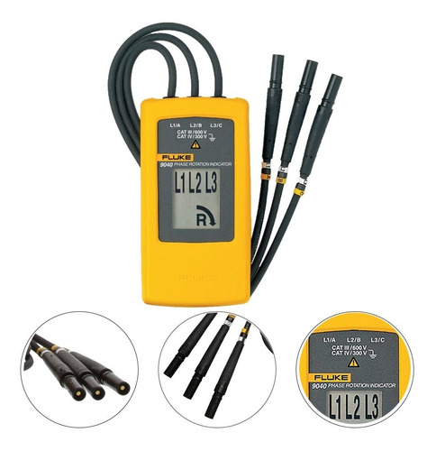 Fasímetro Indicador De Rotação De Fases 9040 - 4226419 Fluke