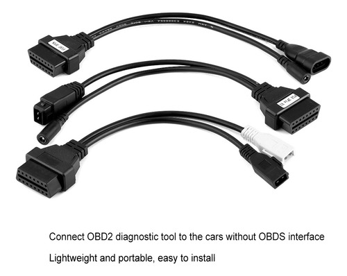 8pcs Obd2 Obdii Cables Conectores Para Tcs Ds150e Diagnóstic