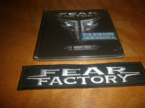 Fear Factory The Industrialist Cd Digibook 2 Bonus C/ Patch