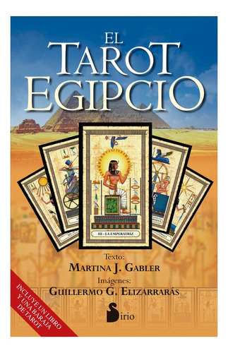 Libroel Tárot Egipcio - Martina J. Gabler - Sirio