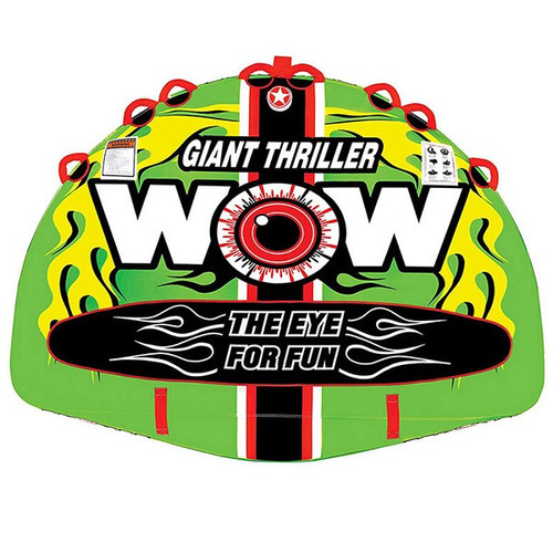 Inflable Arrastre Wow Giant Thriller 4 Personas