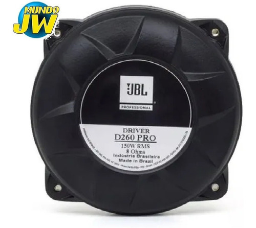 Driver Jbl Selenium 250 + Corneta Larga + Capacitor X 2 Orig