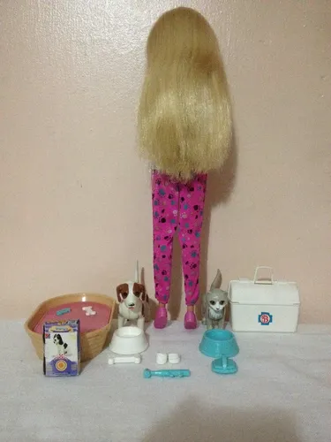 Muñeca Barbie Veterinaria (Usado)