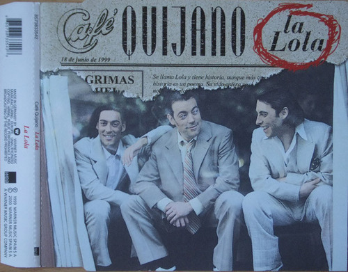 Cd La Lola (café Quijano) Estándar