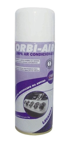 Limpa Ar Condicionado Duto E Filtros Orbi 200ml Lavanda