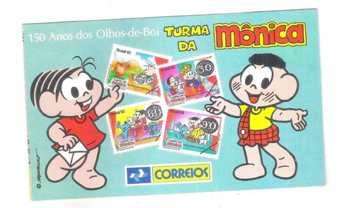 Cd21 Caderneta 1993 150 Anos Olhos De Boi - Turma Da Mônica
