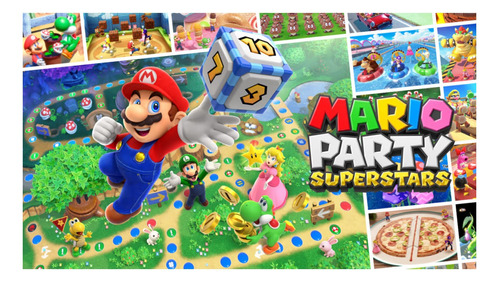 Imagen 1 de 5 de Mario Party Superstars Standard Edition Nintendo Switch  Físico