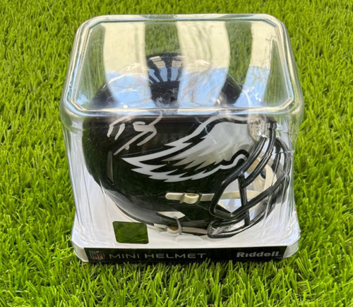 Autografiado Por Darius Slay Mini Casco Con Coa Beckett
