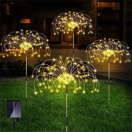 Cadena De Lámparas Led Led Insertadas En El Suelo Para Exter