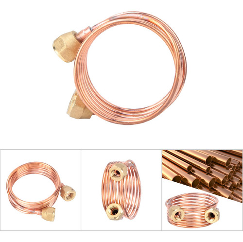 Tubo Capilar De 1500 Mm Con Enchufe Británico, Tubo De Cobre