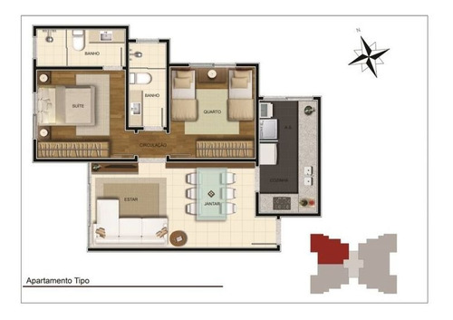 Imagem 13 de 14 de Apartamento 02 Quartos Bairro Serra - 3881