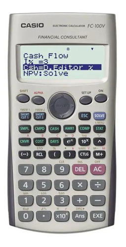 Calculadora Financiera Casio Fc-100v Febo