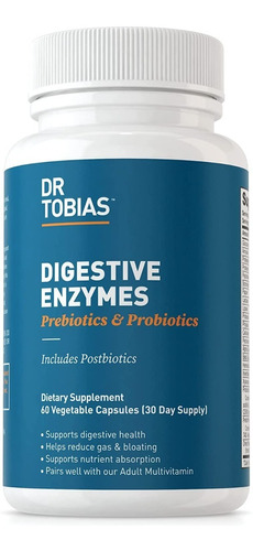 Enzima Digestiva + Probioticos - Unidad a $3554
