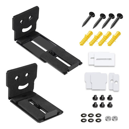 Suporte Flutuante Para Montagem Na Parede Com 2 Alto-falante