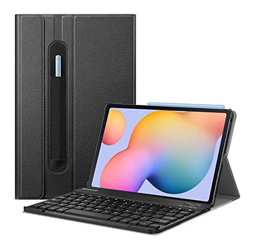 Funda De Teclado Para Samsung Galaxy Tab S6 Lite De 10.4 Pul