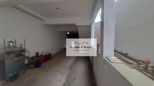 Imagem 2 de 7 de Locação - Salão Comercial, 150 M² Por R$ 5.500/mês - Centro - Guarulhos/sp - Sl0007