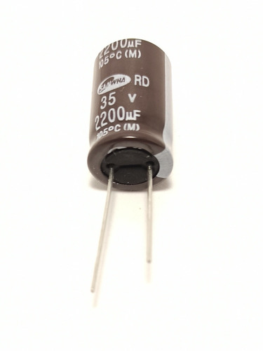 Condensador Electrolítico De 2200 Micros 35 Voltios