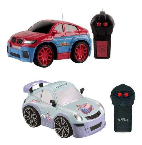 Kit High Speed Homem Aranha Vermelho + Snow Machine Azul