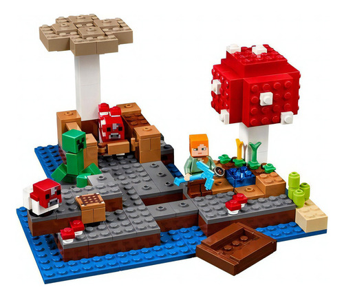 Lego Minecraft Isla Hongo (21129)