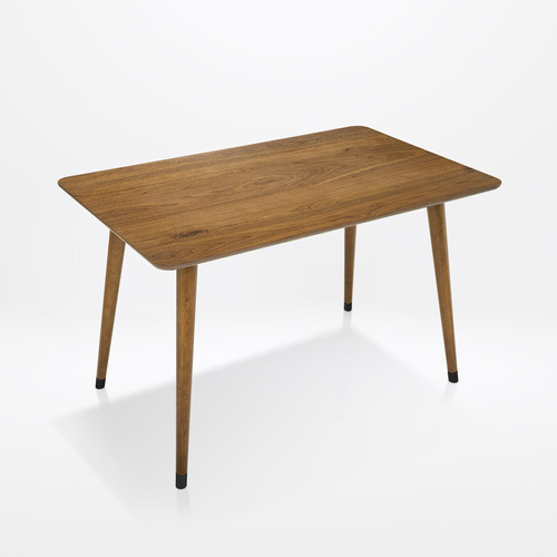 Acacia Wilma - Mesa De Comedor De Madera Maciza De 48 Pulgad