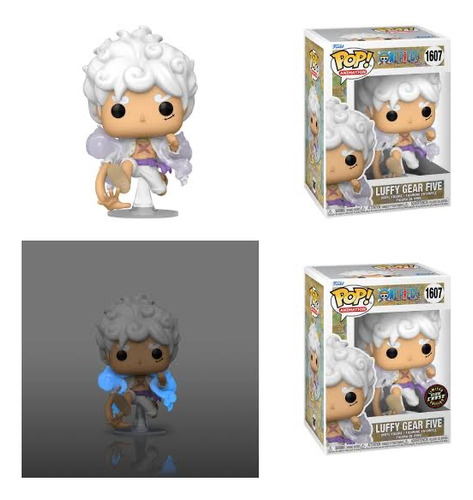 Funko Pop Luffy Gears 5 Chase + Normal #1607
