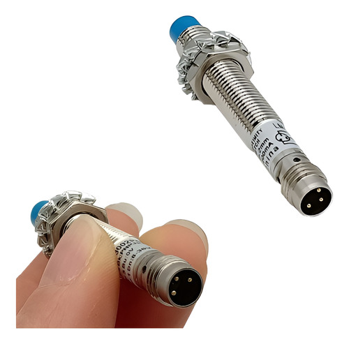 Sensor Inductivo M8 Salida Pnp Con Conector De 3 Pines