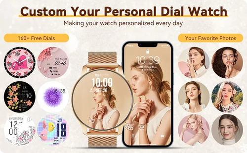 Zz Reloj Inteligente Para Mujer Reloj Inteligente Para