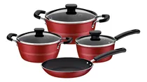Comprar Juego de utensilios de cocina Tramontina rojos Sicily de 4 piezas