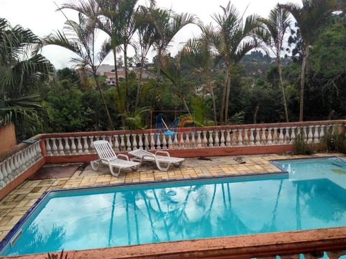 Imagem 1 de 15 de Ref 9876 Linda Chácara Em Cond. No Bairro Chácara Vale Do Rio Cotia, Com 3 Dorm (1 Suíte), 7 Vagas, Piscina. Estuda Propostas E Permutas. - 9876