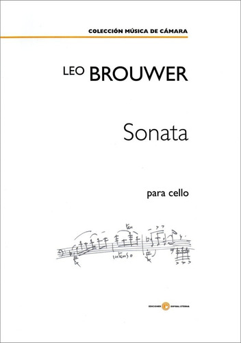 Sonata Para Cello.