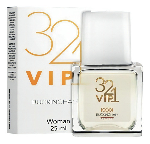 Perfume 321 Vip Woman Edp Fem. Buckingham Parfum 25ml 40 Essência. Qualidade Premium Alta Fixação Longa Duração E Elegân