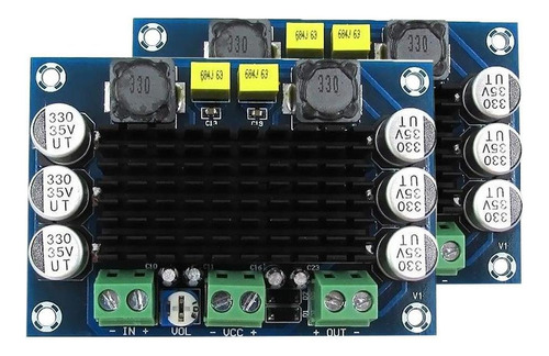 2x Dc 12v-26v D2 Mono Channel Amplifier Board