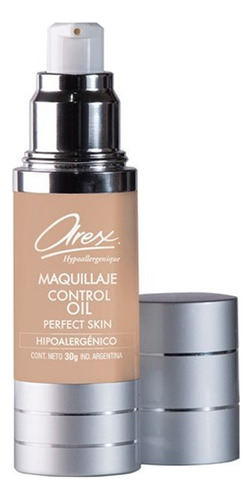 Base de maquillaje líquida Arex AREX MAQUILLAJE CONTROL OIL LIGHT tono beige - 30g