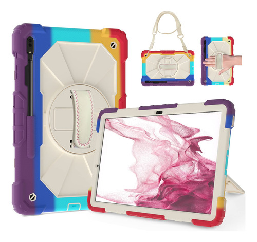 Funda Para Tablet Galaxy Tab S8 Plus Samsung Tab S7 Fe 5g S7
