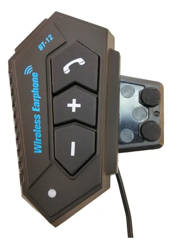 Intercomunicador Auriculares Casco Bt12