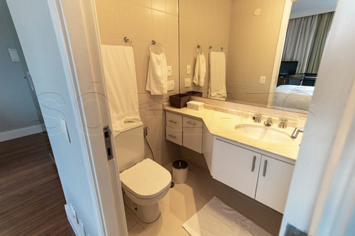 Imagem 7 de 15 de La Concorde - Flat Mobiliado Com 32m² Para Moradia Ou Investimento. - Sf3392
