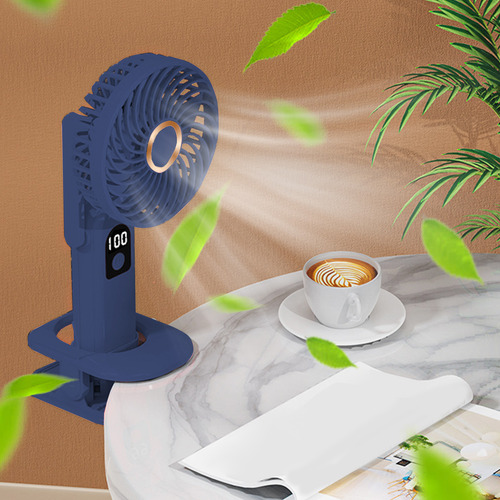 Ventilador De Mano W, De Escritorio, Portátil, Con Carga Usb