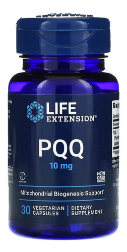 Life Extension, cápsulas Pqq, 10 mg, 30 cápsulas de sabor sem sabor