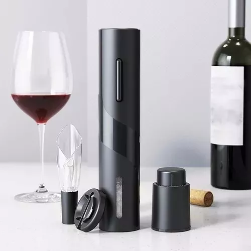 Sacacorchos Destapador Eléctrico Recargable Para Vino 5 en 1