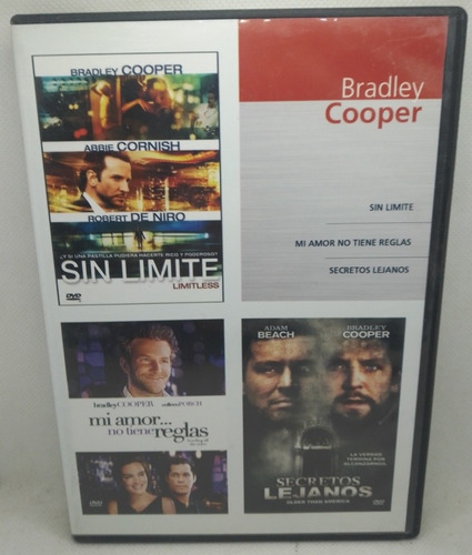 Bradley Cooper / Sin Límite & Mi Amor No Tiene Reglas/ Usado