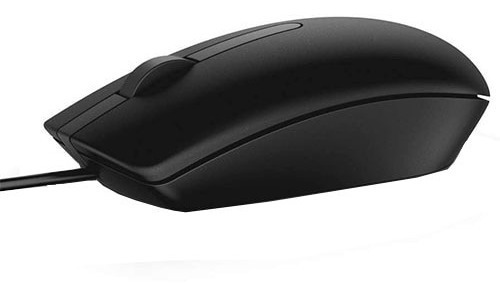 Imagen 1 de 2 de Mouse Usb Dell Optico Ms116