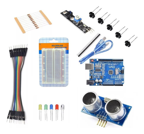 Kit Arduino R3 Basico Para Estudiantes Y Proyectos Oferta