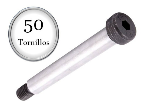 50 Tornillos De Guía Métrico M8 X 35mm