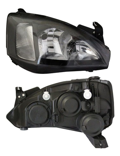 Faro Chevrolet Corsa Fondo Negro 2003 2004 2005 2006 2007 08
